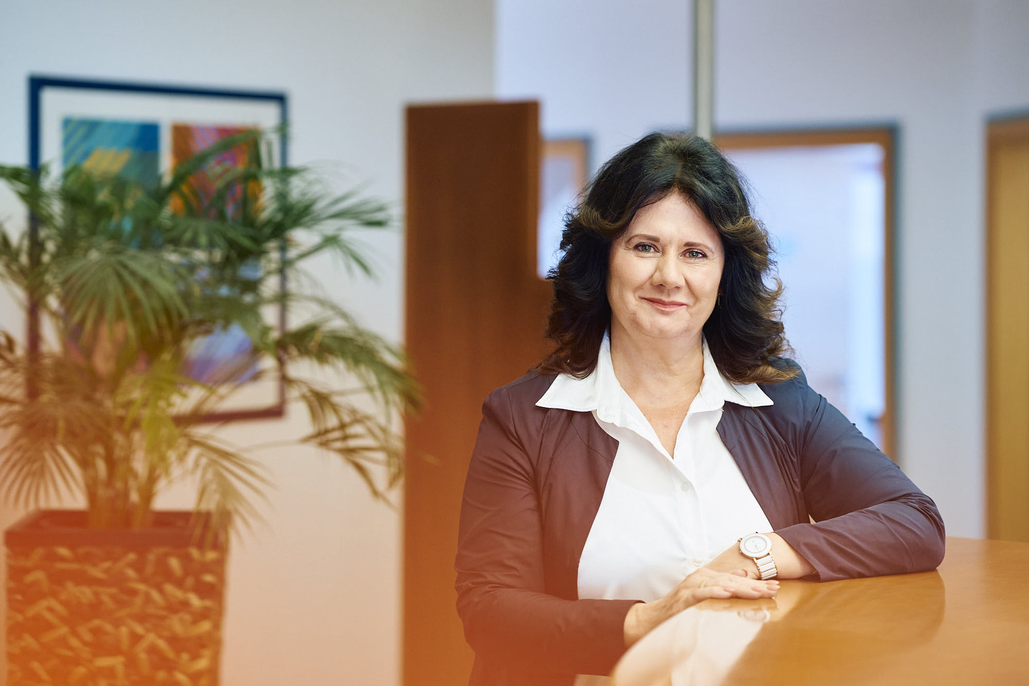 Fachärztin für Allgemeinmedizin Margarita Schneider in ihrer Praxis in Spaichingen